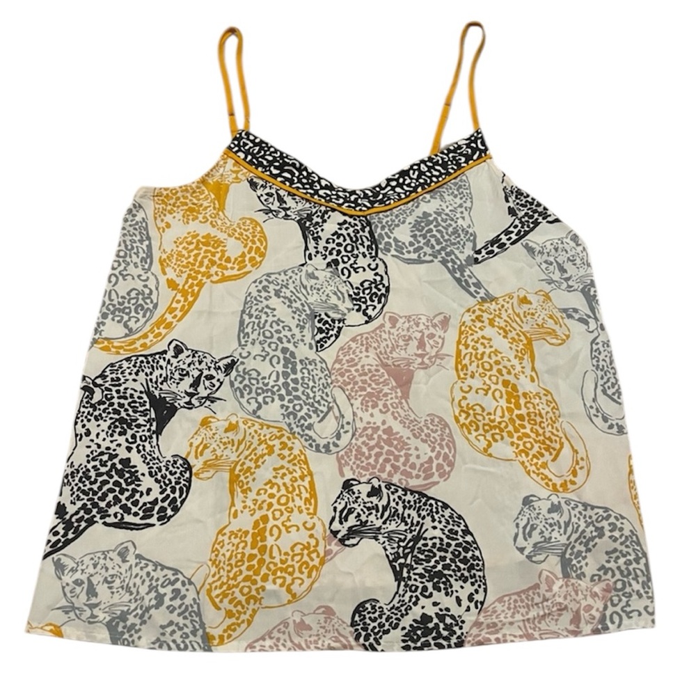 NWT Refinery 29 leopard print camisole loungewear M